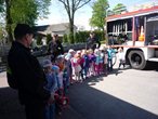 przedszkolacy u strażaków w Łobzowie (6)
