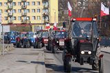Rolnicy protestowali  na ulicach Wolbromia